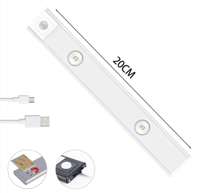 Lampa LED Jaskus, cu Senzor, Magnetic, fara Fir