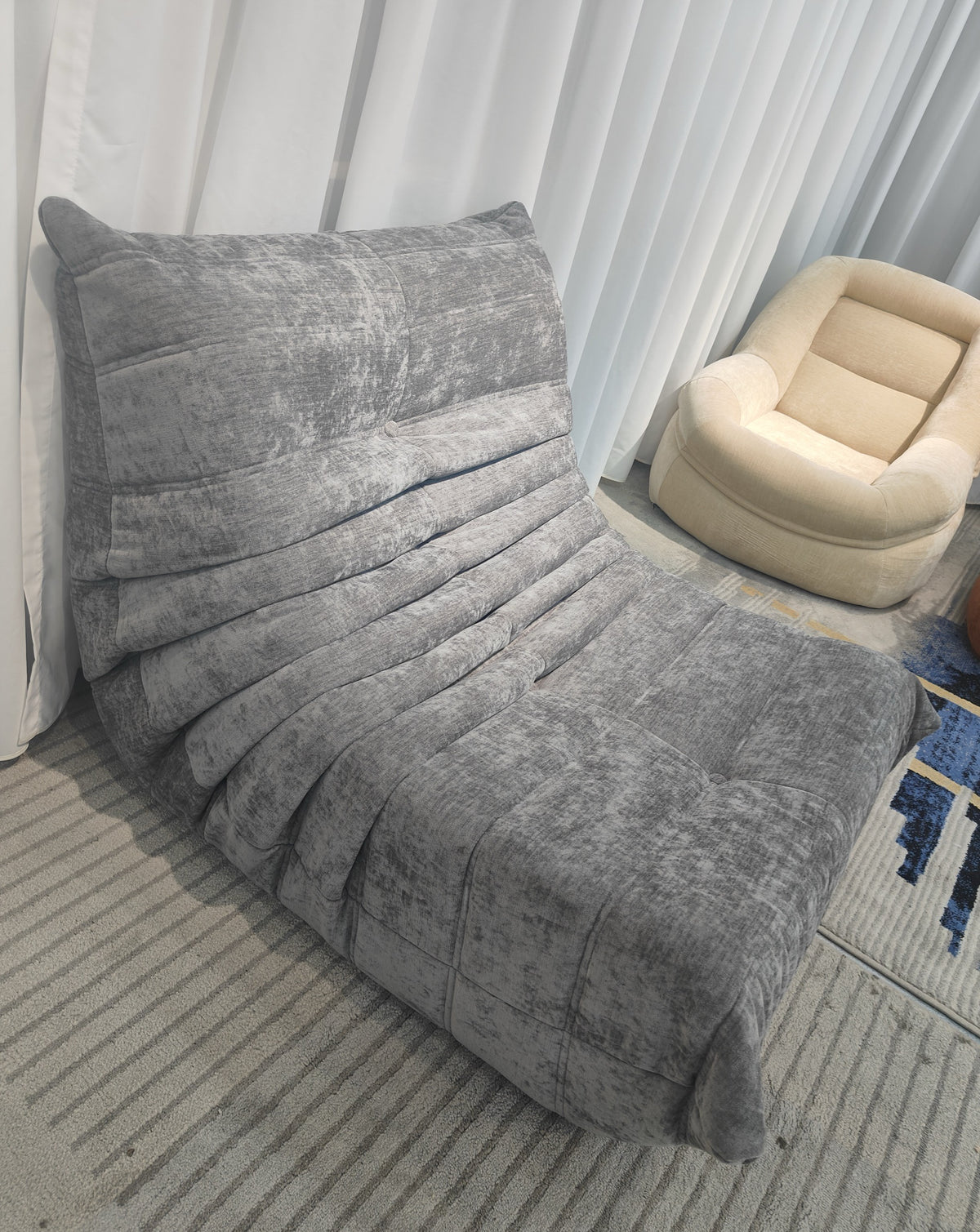 Fotoliu de Relaxare Jaskus Serenity, Gri
