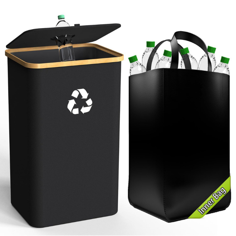 SAC COLECTOR DE STICLE, PLASTIC SAU DOZE, JASKUS® CU GEANTĂ XL DE 100L