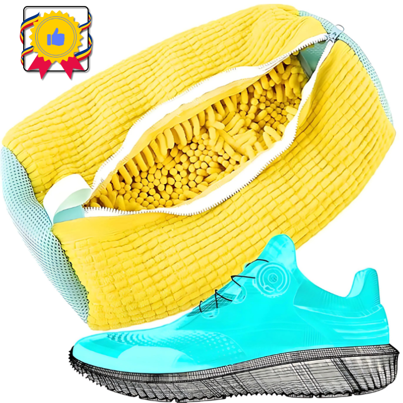 Sac Jaskus® pentru Spălat Pantofi în Mașină | Protecție Premium împotriva Deformării, 39x19cm