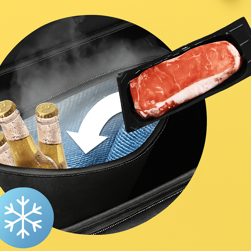 Cărucior Compact cu Cadru din Aluminiu - MarketPro Jaskus®