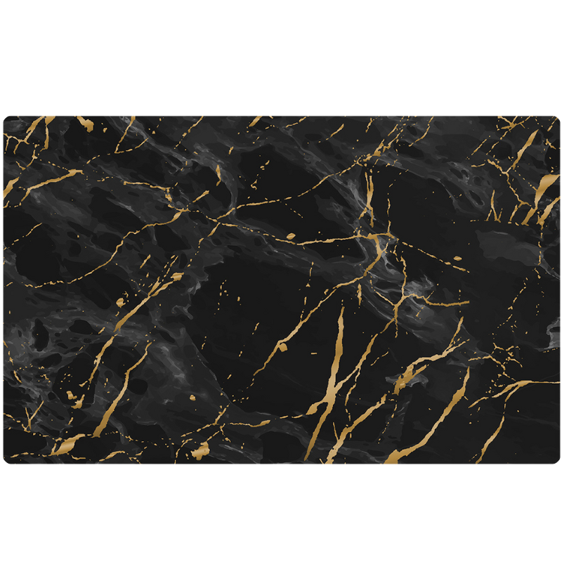 Covoras De Baie - Marmura Neagra- 40x60