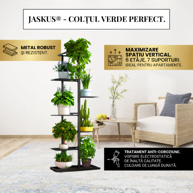 Etajera Plante Jaskus 7 Etaje
