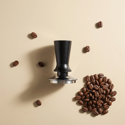 Tamper Cafea Jaskus, Inox, 51mm, Negru