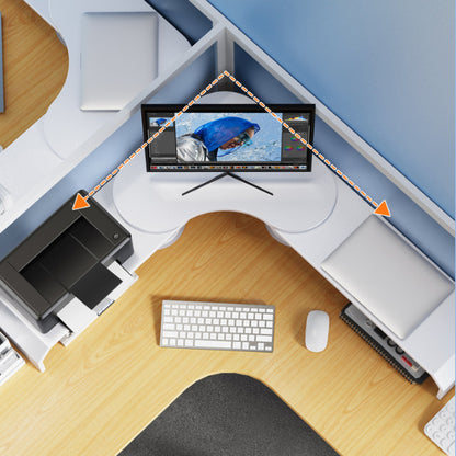 Stand Reglabil 3 în 1 pentru Monitor, Laptop & Accesorii