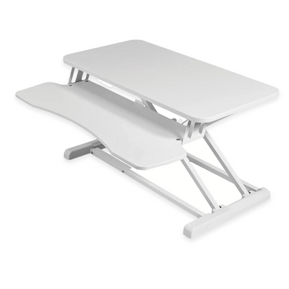 Masa Pliabila Jaskus, pentru Laptop si Monitor, 80x40 cm, Alb