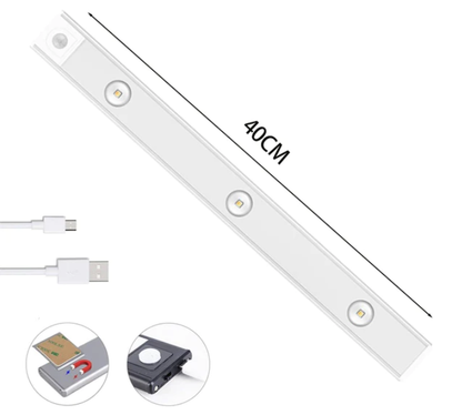 Lampa LED Jaskus, cu Senzor, Magnetic, fara Fir