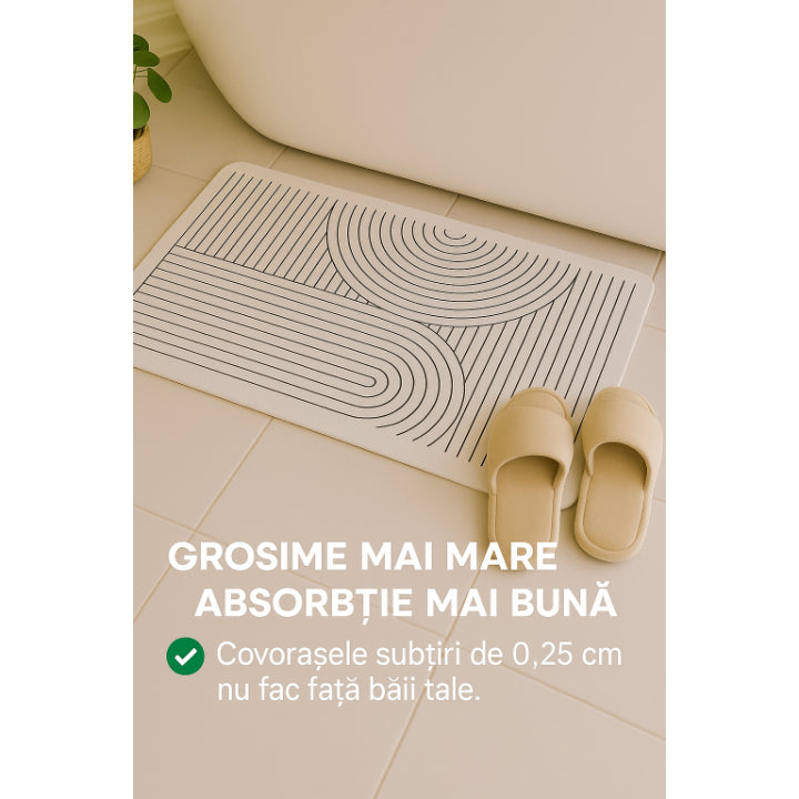 Covoras De Baie sau Blat - Nordic Minimalist