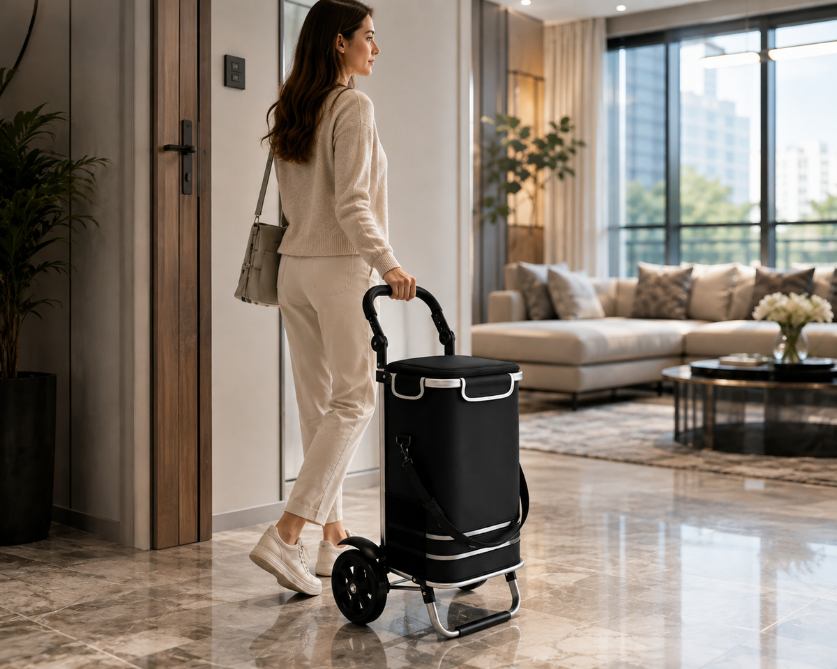 Carucior Compact Jaskus, Cadru Aluminiu