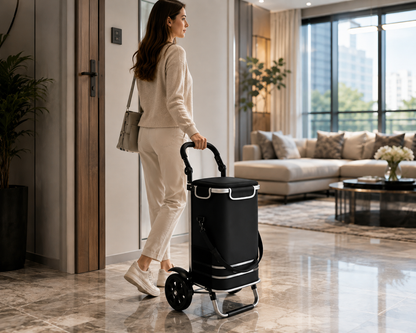 Carucior Compact Jaskus, Cadru Aluminiu