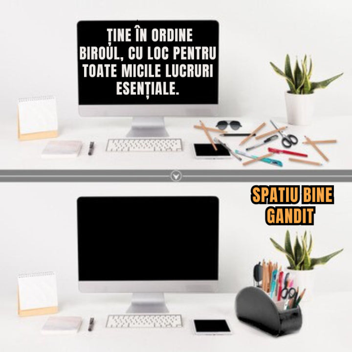 Suport din Piele Ecologica pentru Telecomenzi