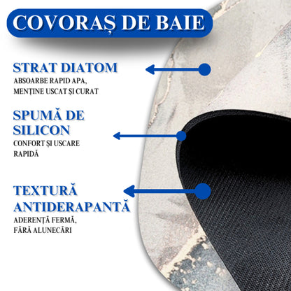 Covoras de Baie Marmura Carrara