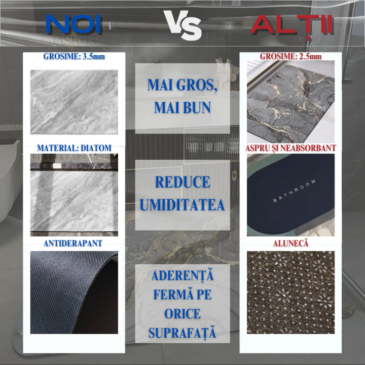 Covoras de Baie Marmura Carrara