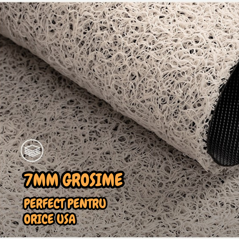 Pres Intrare Jaskus Bonjour, Design Mozaic, PVC, 60x90 cm