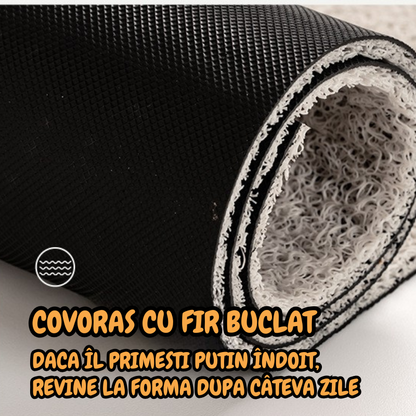 Pres Intrare Jaskus Bonjour, Design Mozaic, PVC, 60x90 cm
