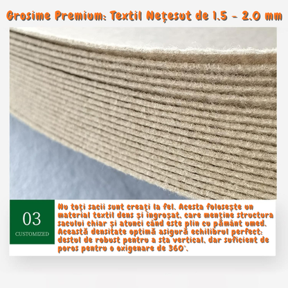 Saci pentru Cultivarea Plantelor Jaskus
