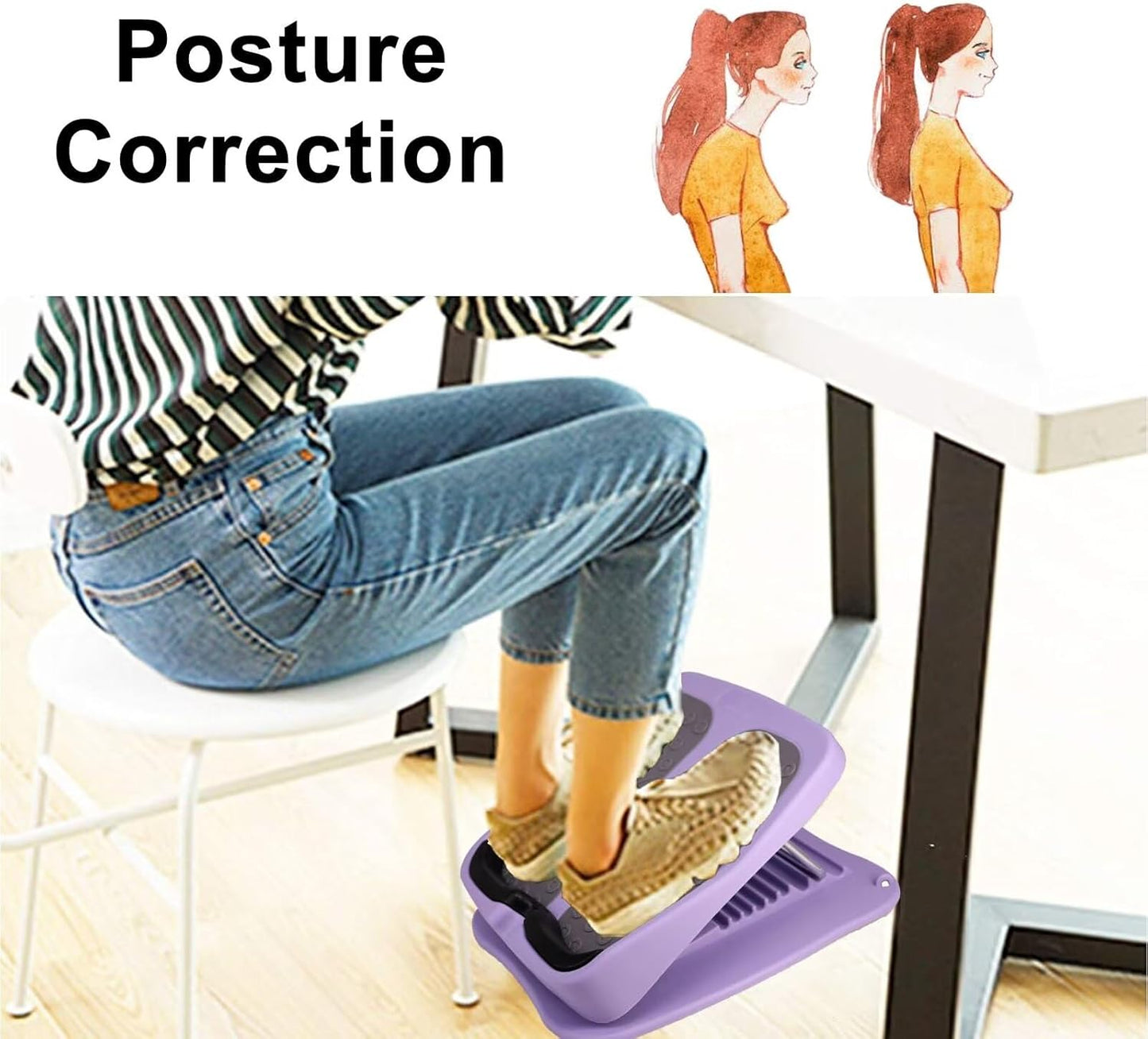 Rampa de Stretching Jaskus, Gambe, Reglabila, Verde