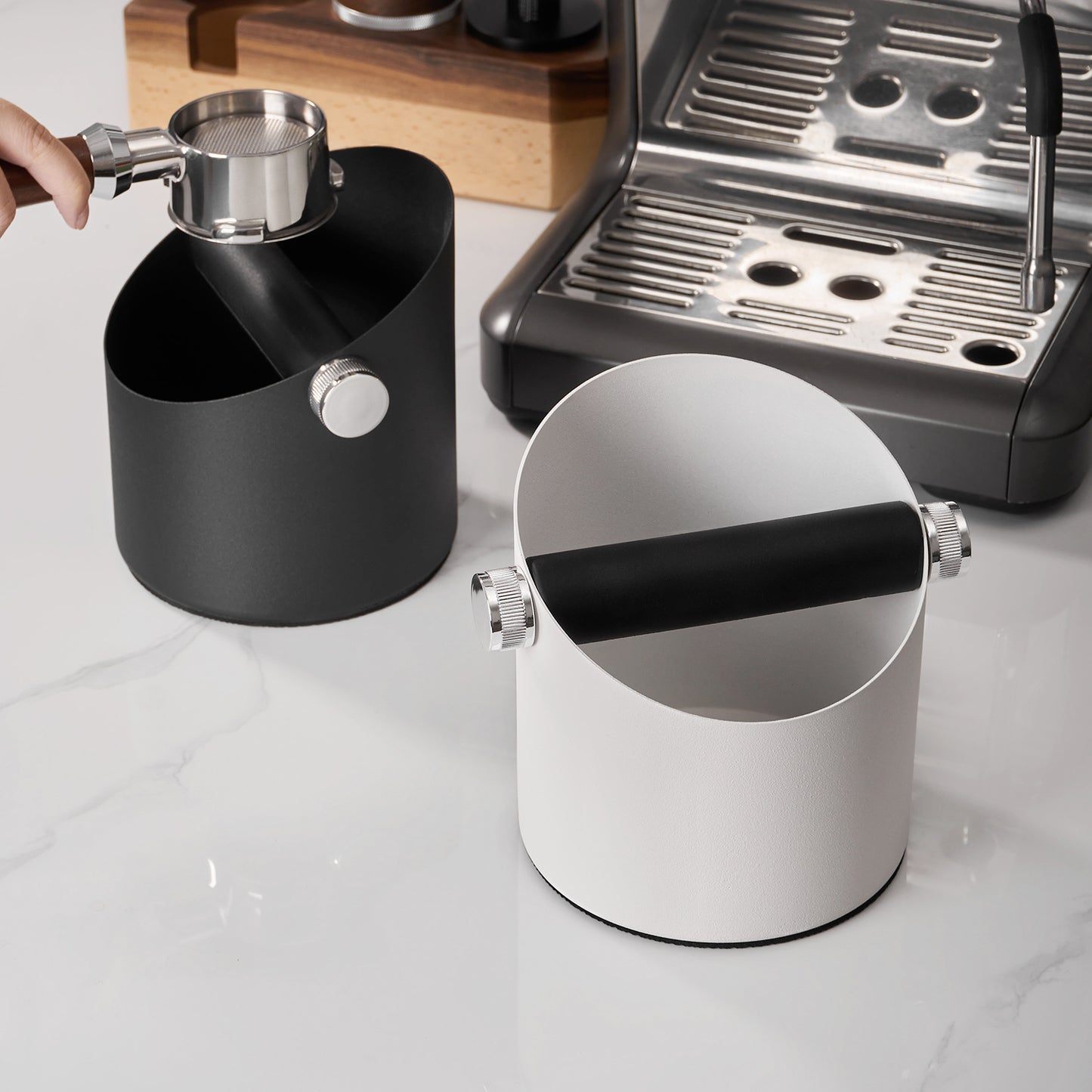 Butoi Reciclare Zat Cafea Jaskus, cu Bara de Lovire