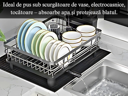 Suport Absorbant de Bucatarie Jaskus, Microfibra, 38x50 cm