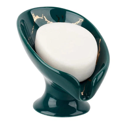 Savoniera Jaskus, Ceramica, Drenaj, Aspect Marmorat, Negru Cu Drenaj