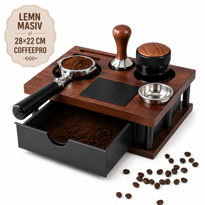 Cutie Depozitare Jaskus, Statie Barista, Lemn Masiv