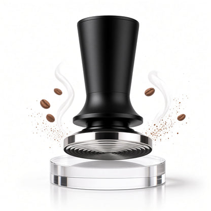 Tamper Cafea Jaskus, Inox, 51mm, Negru